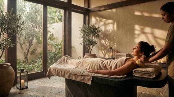 Spa and wellness retreat at Raghava Halo, Kondapur