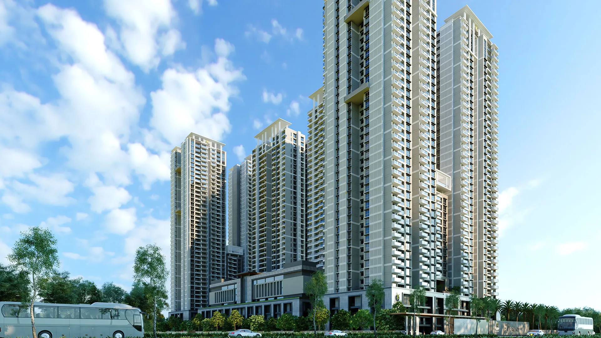 Prestige Clairemont Neopolis: Skyline Luxury 3, 3.5 & 4 BHK Apartments in Hyderabad