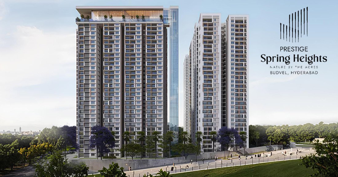 Prestige Spring Heights Rajendra Nagar: Premium 3 & 4 BHK Apartments in Hyderabad