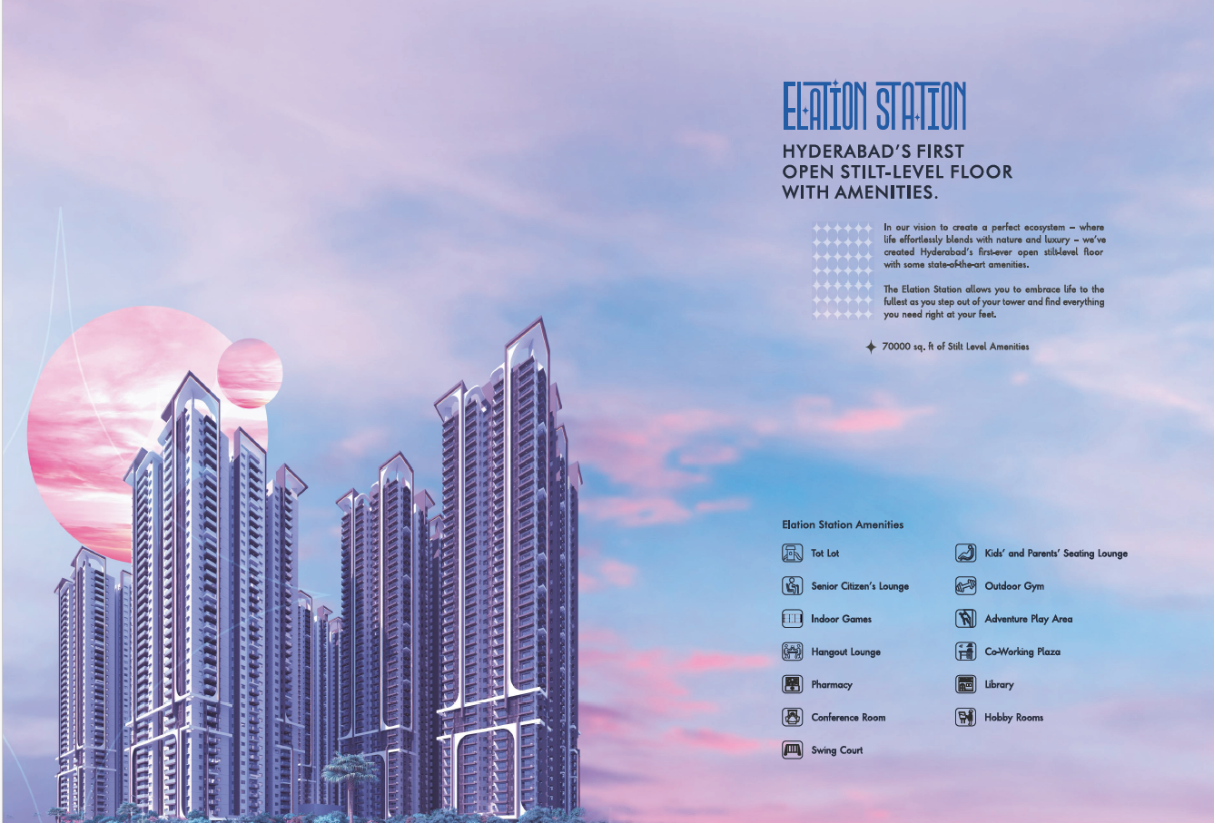 Rajapushpa Pristinia | Six-Tower Luxury Apartments at Financial District, Kokapet, Hyderabad